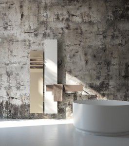 Radiadores de diseño ANTRAX IT serie FLAPS diseño moderno en calefacción para baños. Duran, expertos en radiadores y calefacción eficiente y de diseño