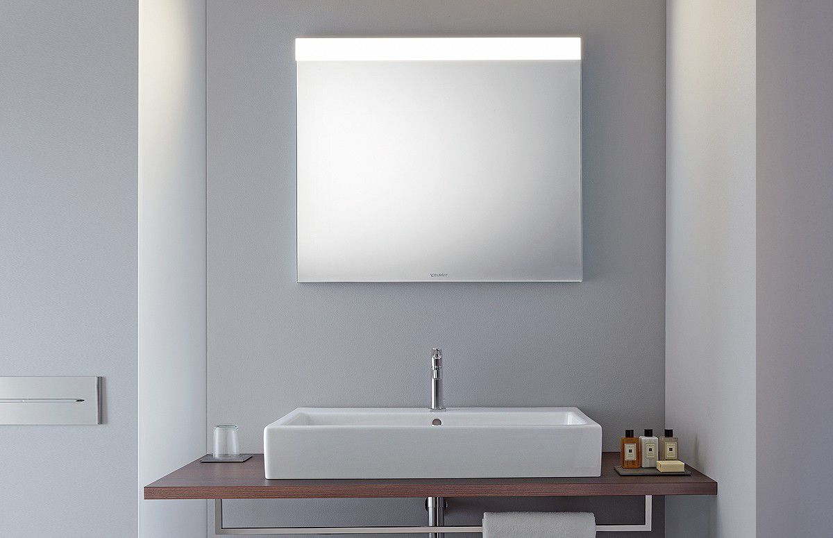 Mueble espejo luz de Duravit serie Luv. baños modernos Duran en Mallorca