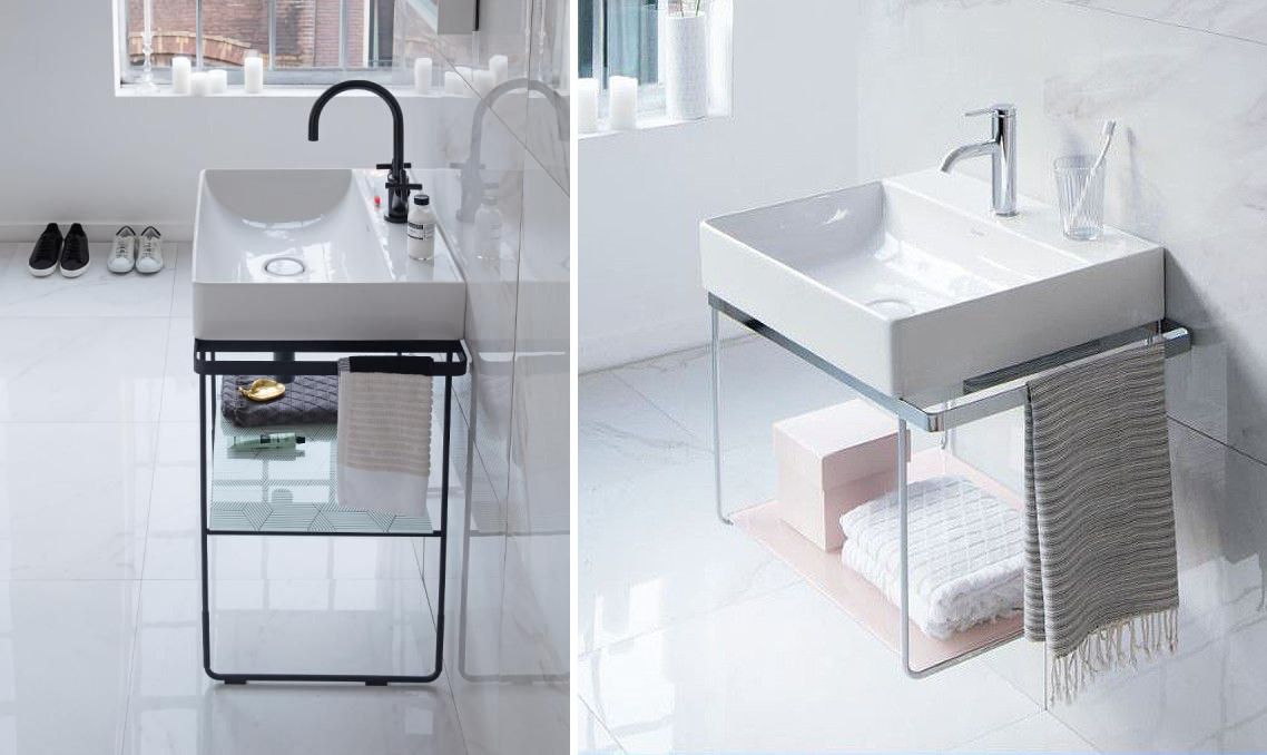 Diseño de baños DuraSquare Duravit, eficiencia y calidad garantizadas. Visítanos en las tiendas Duran, expertos en baños de diseño modernos en Mallorca