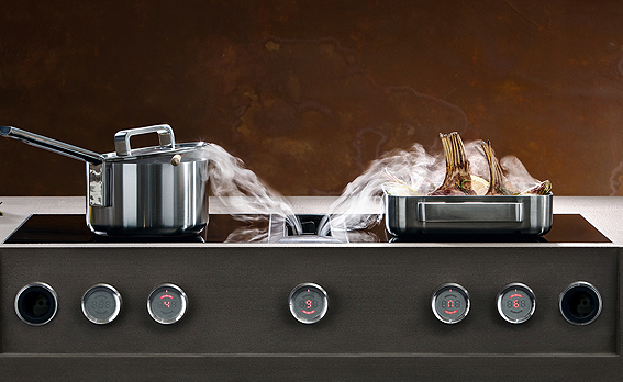 Diseño moderno de cocinas – Bora Professional, extractor de humos